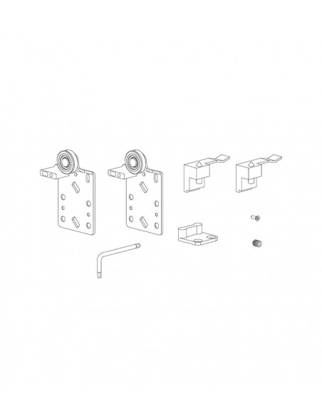 GUARNITURA PER ANTE SCORREVOLI R21306/N