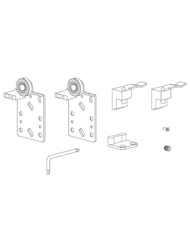 GUARNITURA PER ANTE SCORREVOLI R21306/N GUARNITURA PER ANTE SCORREVOLI R21306/N
