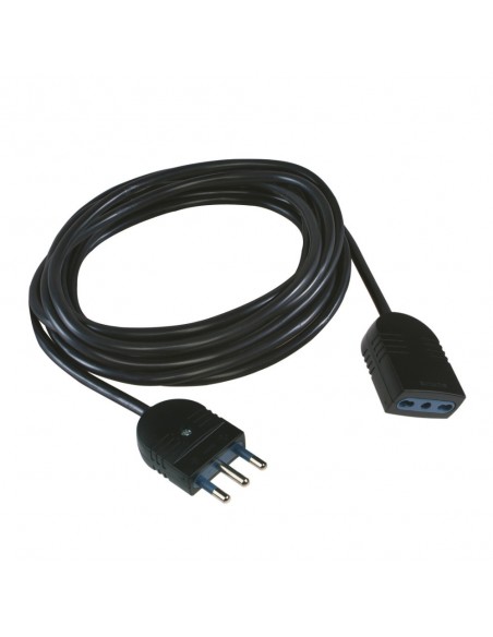 PROLUNGA ELETTRICA  LINEARE  MT5 16A 2P+T NERO