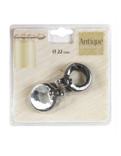 ANELLO IN METALLO NERO-ORO 2