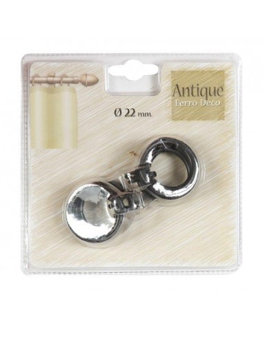 ANELLO IN METALLO NERO-ORO