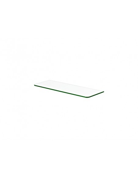 MENSOLA IN VETRO SATINATO 400 X 120 X 8 MM