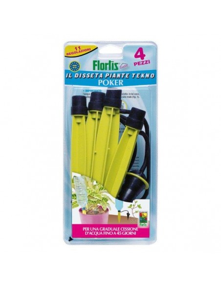 DISSETA PIANTE TEKNO POKER 4 PZ