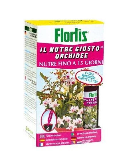 INTEGRATORE "NUTRE GIUSTO" PER ORCHIDEE 6X35ML