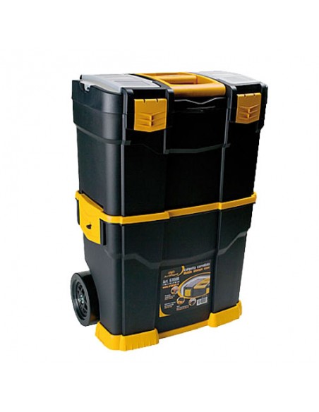 TROLLEY CON DOPPIA VALIGETTA + VASSOIO PORTAMINUTERIA