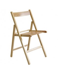 SEDIA LEGNO PIEGHEVOLE IN...