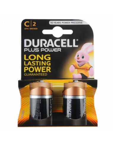 PILA PLUS 1/2 TORCIA DURACELL PZ.2