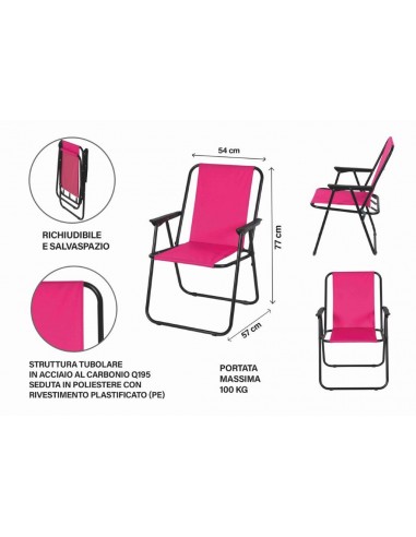 SEDIA PIEGHEVOLE "RELAX" SEDIA PIEGHEVOLE "RELAX"