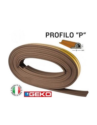 Paraspifferi Triangolare IDELIO - Isolante Per Porte Con Fettucce Adesive, Made In Italy Risparmio Energetico Casa