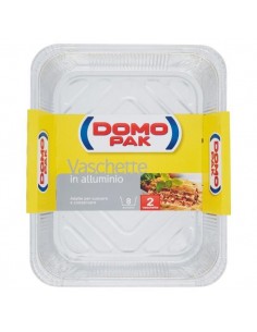 DOMOPAK - VASCHETTE 8 PORZIONI