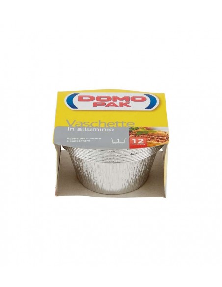DOMOPAK - VASCHETTE 1 PORZIONE 12 PZ