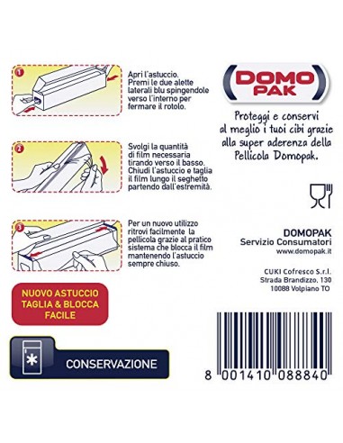 DOMOPAK - PELLICOLA M 60 DOMOPAK - PELLICOLA M 60