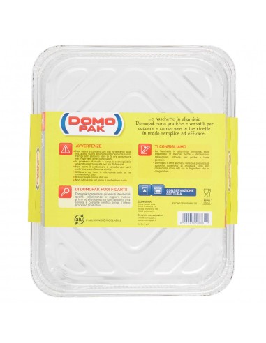 DOMOPAK - VASCHETTE 8 PORZIONI DOMOPAK - VASCHETTE 8 PORZIONI