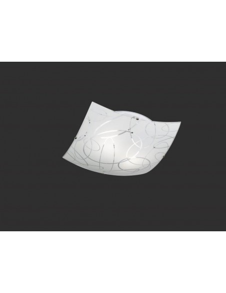 PLAFONIERA IN VETRO 40X40 CM