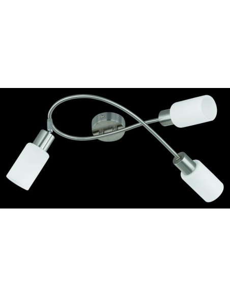 FARETTO REGOLABILE 3 LUCI BIANCO