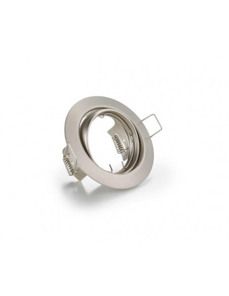 FARETTO DA INCASSO ø 8CM NICHEL OPACO