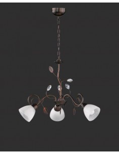 LAMPADARIO CON DETTAGLIO...