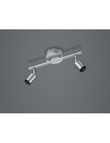 FARETTO DA SOFFITTO 2 LUCI TITANO FARETTO DA SOFFITTO 2 LUCI TITANO