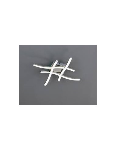 PLAFONIERA 4 LED NICHEL OPACO PLAFONIERA 4 LED NICHEL OPACO