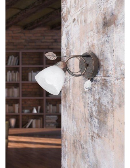 APPLIQUE CON DETTAGLIO FOGLIA