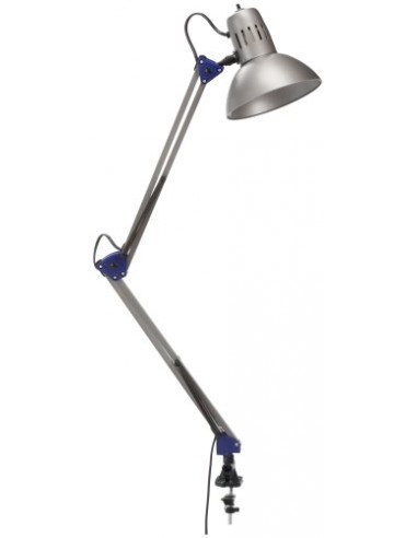 LAMPADA DA TAVOLO A MORSETTO ALLUMINIO LAMPADA DA TAVOLO A MORSETTO ALLUMINIO