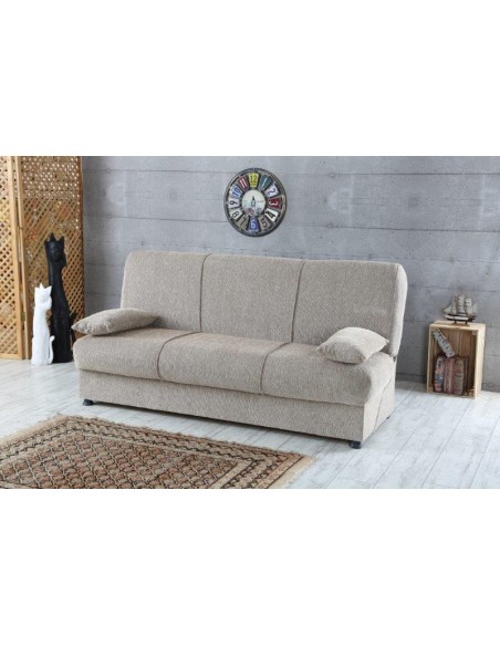 DIVANO LETTO 3 POSTI BEIGE