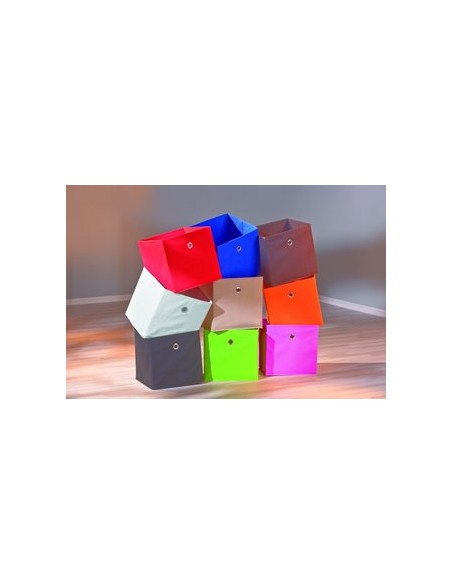 BOX CONTENITORE PER LIBRERIA A CASELLE BIANCO