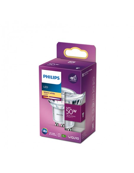 FARETTO A LED "PHILIPS" 50W GU10 2700K, LUCE CALDA