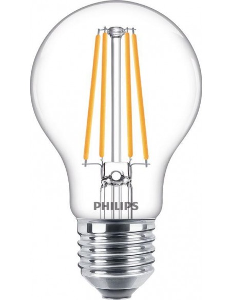 LAMPADINA A LED A FILAMENTO "PHILIPS" GOCCIA 75W E27 2700K, LUCE CALDA