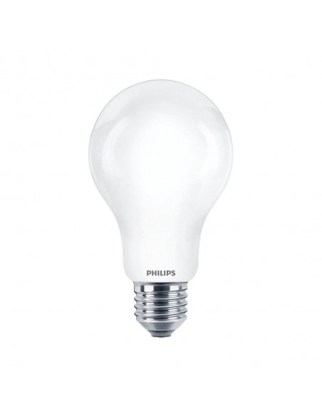 LAMPADINA A LED IN VETRO "PHILIPS" GOCCIA 120W E27 4000K, LUCE CALDA