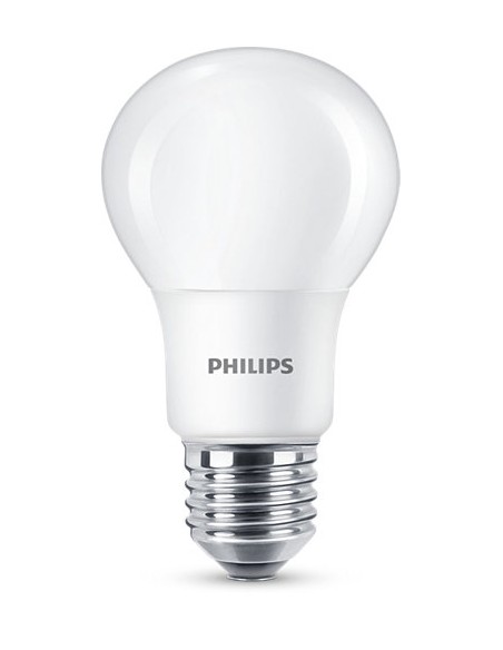 LAMPADINA A LED "PHILIPS" GOCCIA 60W E27 2700K, LUCE CALDA