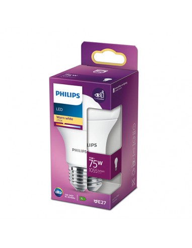 LAMPADINA A LED "PHILIPS" GOCCIA 75W... LAMPADINA A LED "PHILIPS" GOCCIA 75W...