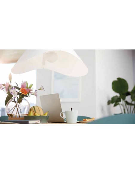 LAMPADINA A LED IN VETRO "PHILIPS" SFERA 60W E14 2700K, LUCE CALDA