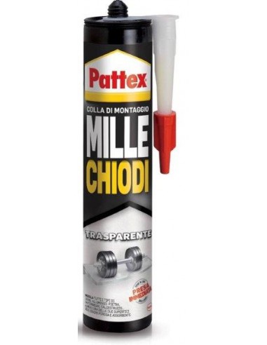 "PATTEX" MILLECHIODI TRASPARENTE 310GR