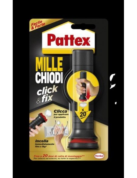 "PATTEX" MILLECHIODI CLICK&FIX GR.30