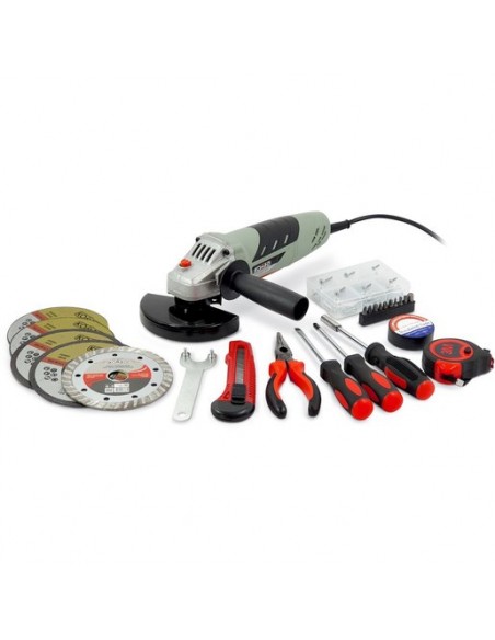 SET SMERIGLIATRICE COMPLETO DI VALIGETTA E 100 ACCESSORI