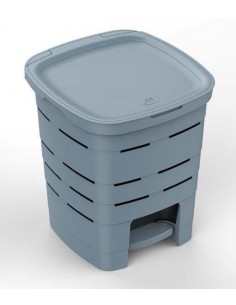 PATTUMIERA PEDALE 6L AZZURRO