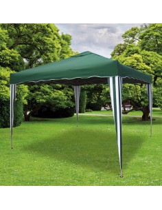 GAZEBO PIEGHEVOLE 3X3 VERDE 2