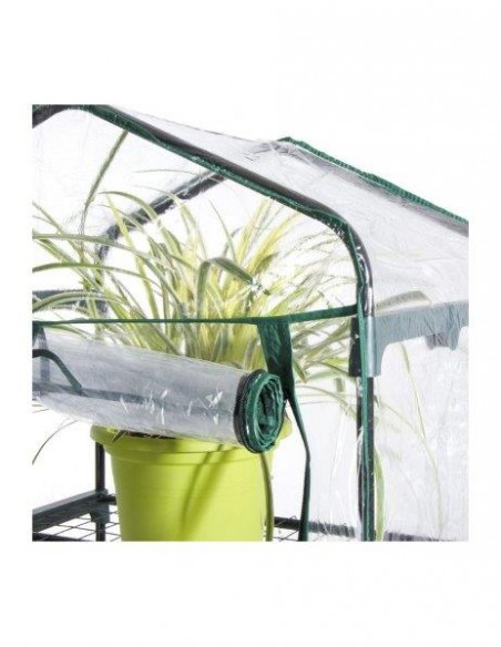 SERRA 4 RIPIANI CON TELO IN PVC 69X49X157 CM