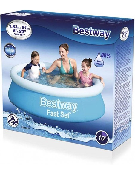 PISCINA TONDA FAST SET  Ø183X51