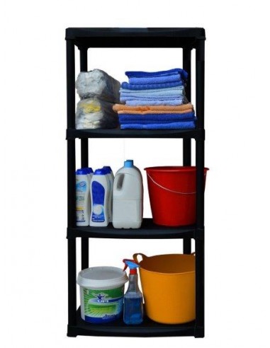 SCAFFALE 4 RIPIANI IN POLIPROPILENE SCAFFALE 4 RIPIANI IN POLIPROPILENE