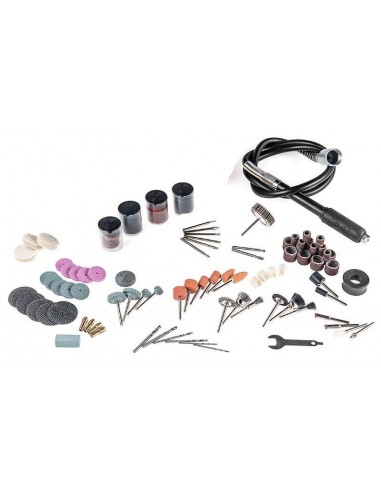 MINISMERIGLIATRICE 180W + 190 ACCESSORI MINISMERIGLIATRICE 180W + 190 ACCESSORI