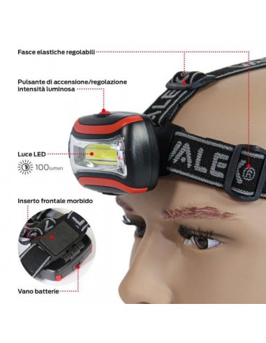 LAMPADA FRONTALE LED HEAD LAMPADA FRONTALE LED HEAD