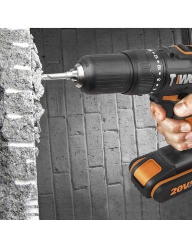 TRAPANO AVVITATORE A PERCUSSIONE WORX... TRAPANO AVVITATORE A PERCUSSIONE WORX...