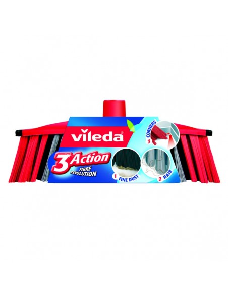 "VILEDA" SCOPA 3 ACTION FIBRE REVOLUTION