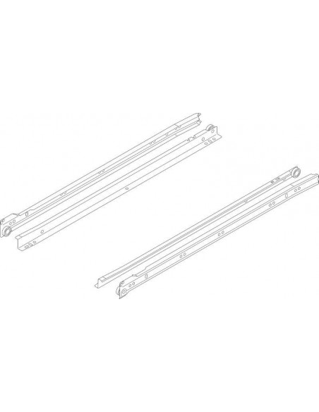 GUIDE PER CASSETTI MM 400 ARGENTO