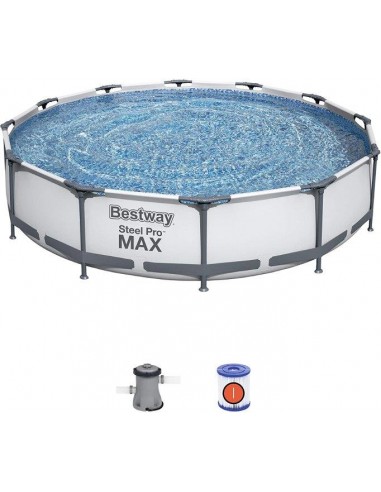PISCINA STEEL PRO MAX 366X76CM CON... PISCINA STEEL PRO MAX 366X76CM CON...