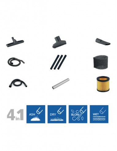 BIDONE ASPIRATUTTO 1200W LT.20 BIDONE ASPIRATUTTO 1200W LT.20