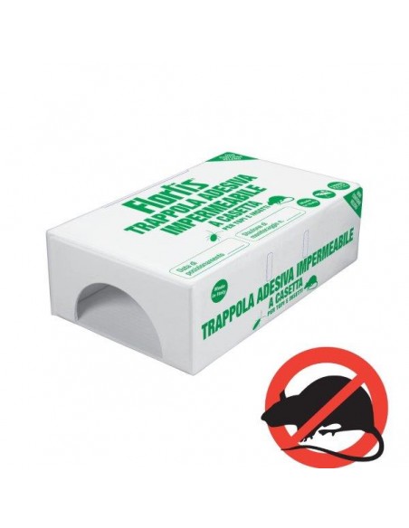 TRAPPOLA ADESIVA IMPERMEABILE PER TOPI