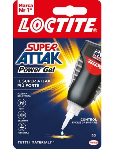 "LOCTITE SUPER ATTAK" POWER GEL CONTROL 3GR